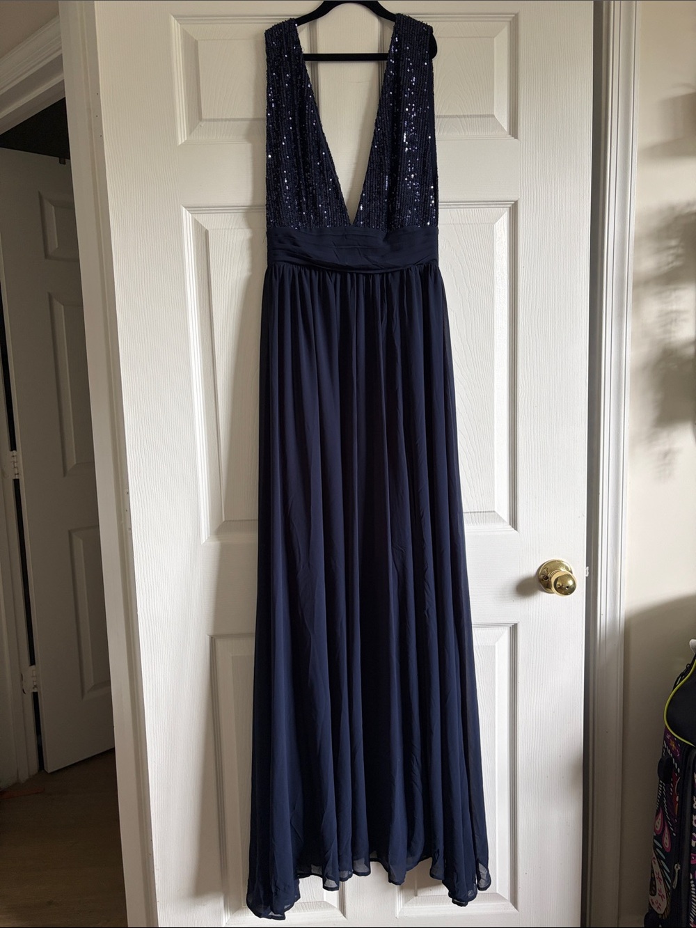Love By Design Navy Textured Dress